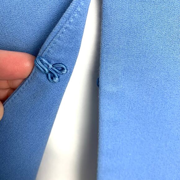 J. Crew 365 Cropped Collarless Jacket In Bi-Stretch Cotton Size 2 - Picture 7 of 8